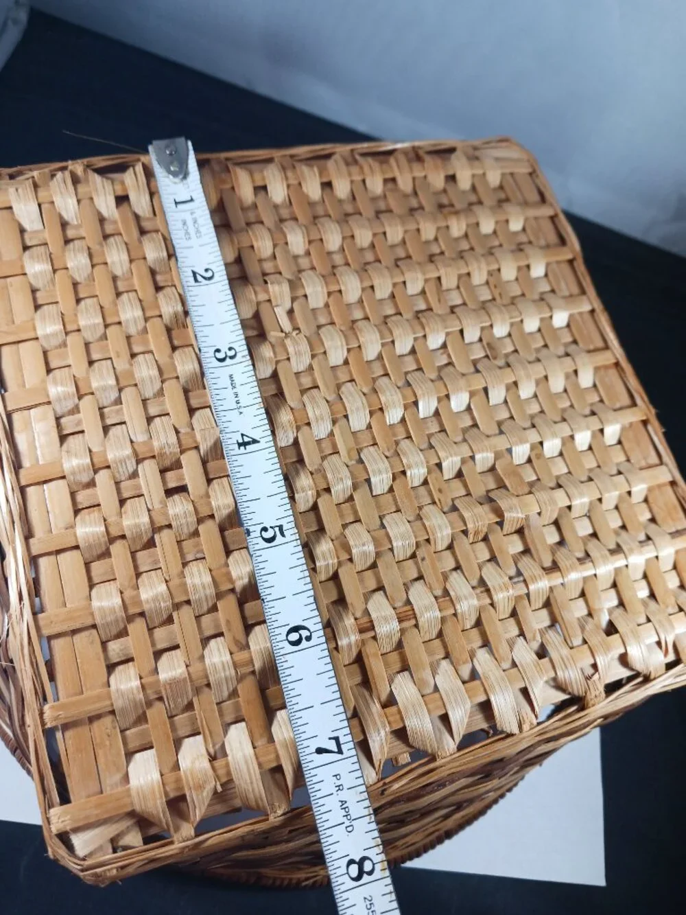 Vintage Wicker Unique Basket